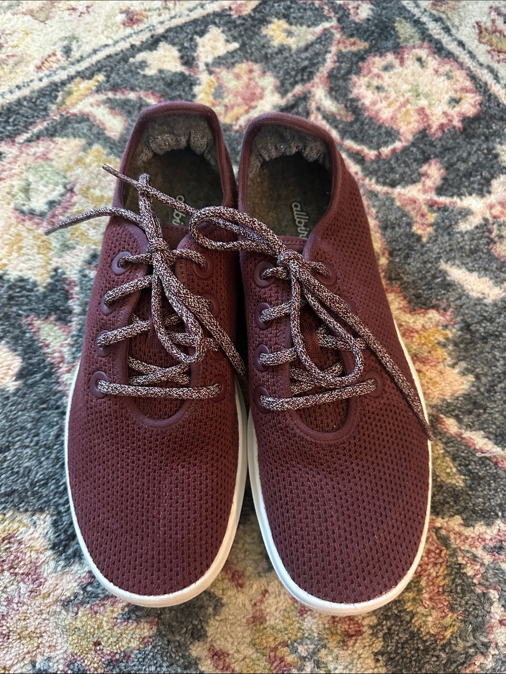 AllBirds Oxblood 10 Sneakers